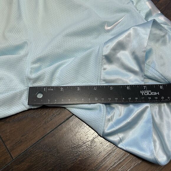 NWT Nike Kids Boys Dri-Fit Elite Basketball Shorts Game Light Blue Size Large - Picture 3 of 7